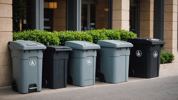 Gamme complète de poubelles professionnelles pour votre entreprise